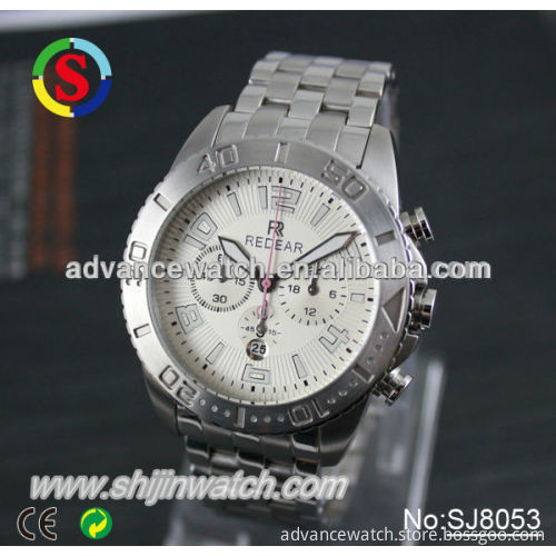 Japan Movt Quartz Branded Watch Stainless Steel Back,Custom Automatic Man Watch